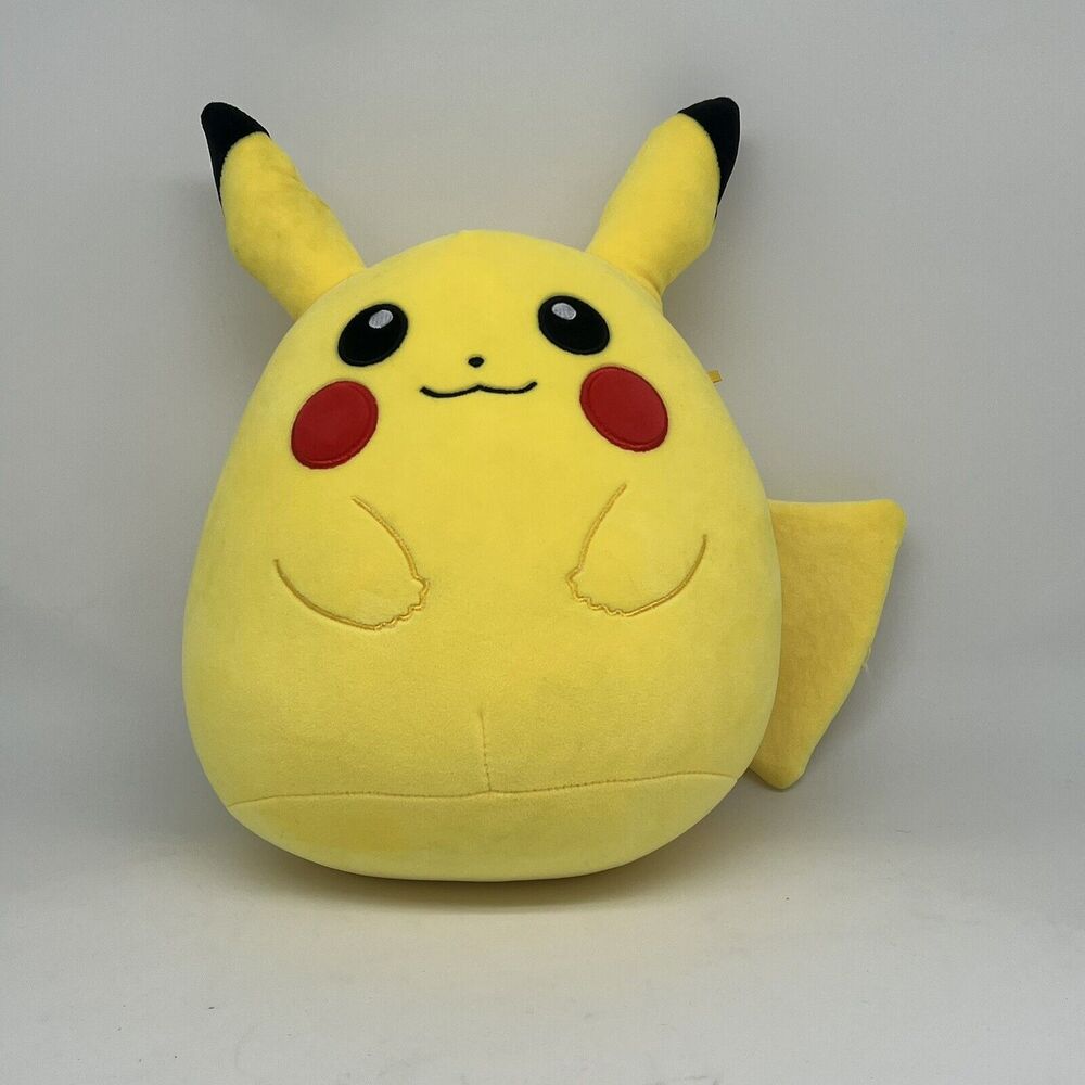 Squishmallows Pokemon Pikachu 10in Plush Plush Doll - Yellow